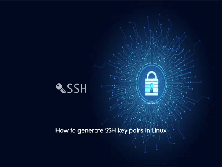 generate SSH key pairs in Linux