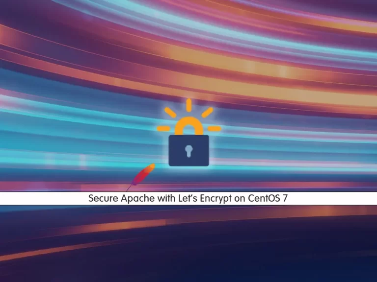 How to secure Apache with Let's Encrypt on Centos 7