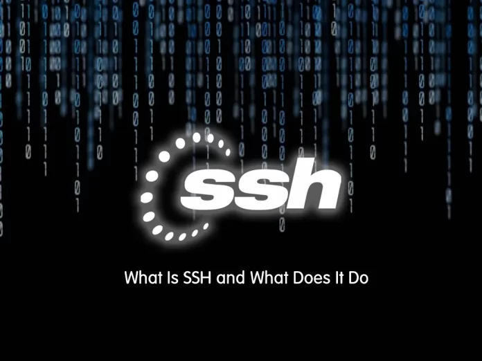 what is SSH and what does it do?