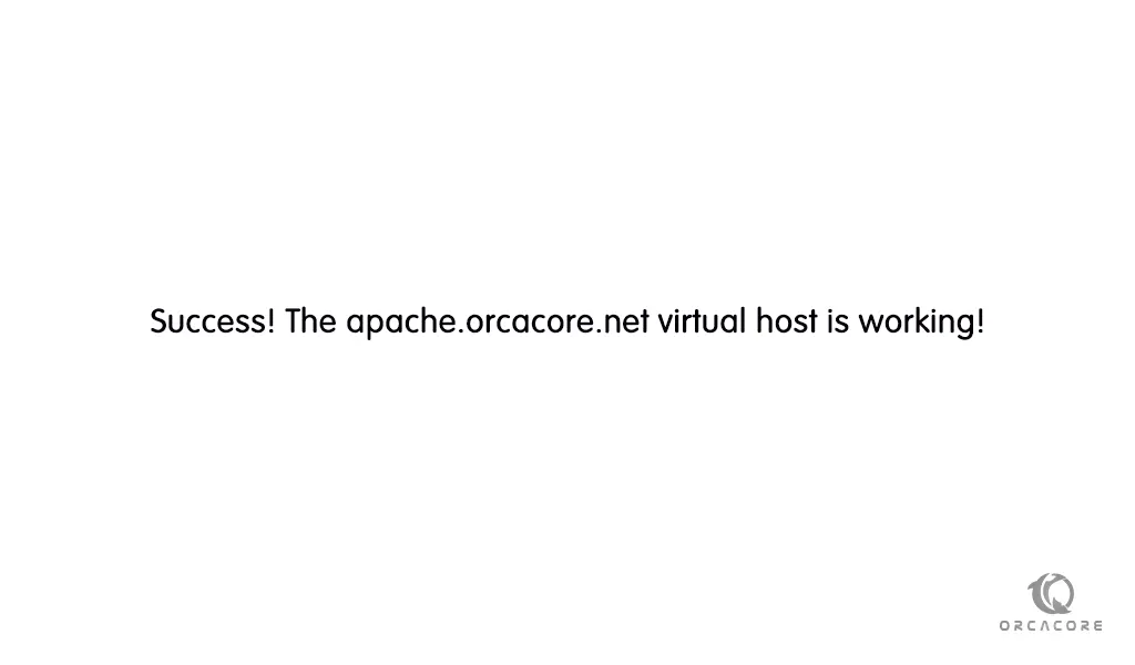 apache virtual host 