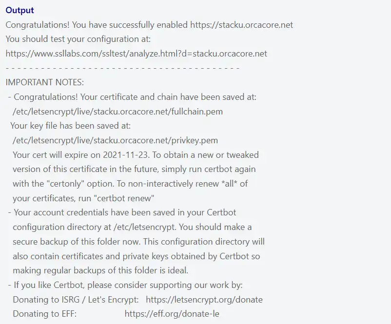 Secure Apache with Let's Encrypt on Ubuntu 20.04
