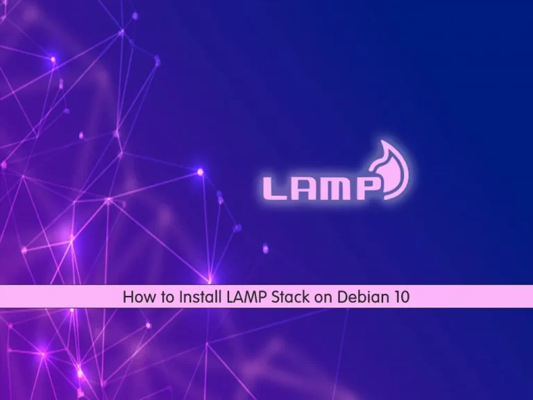 how to install LAMP stack on Debian 10