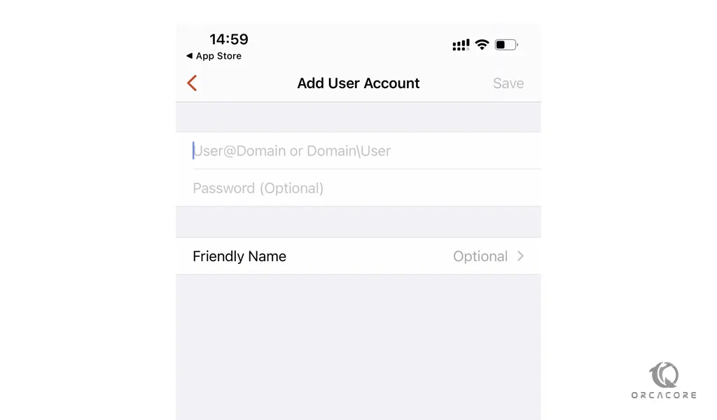 add user on iPhone