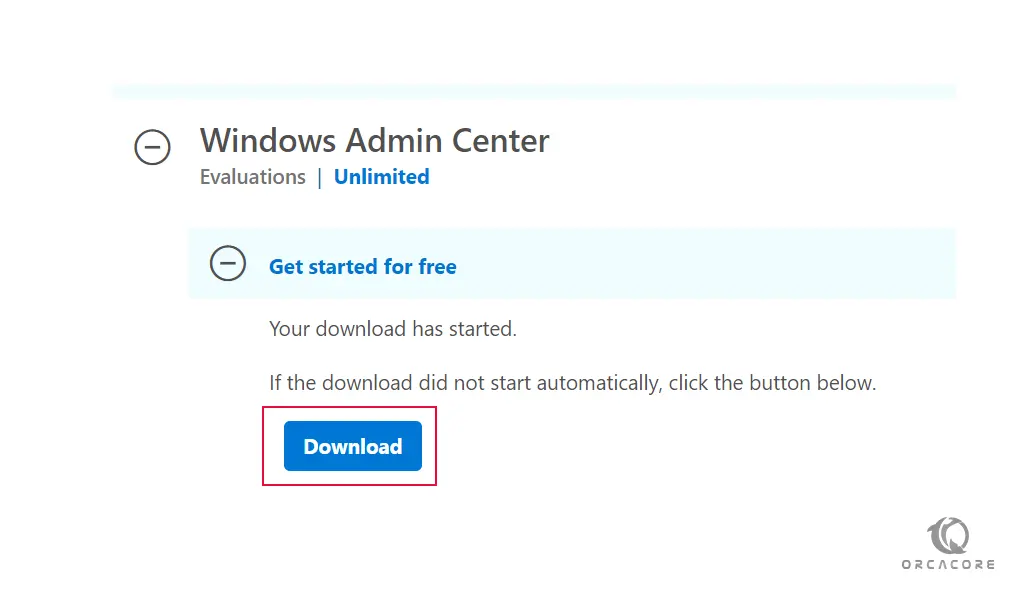 download Admin Center