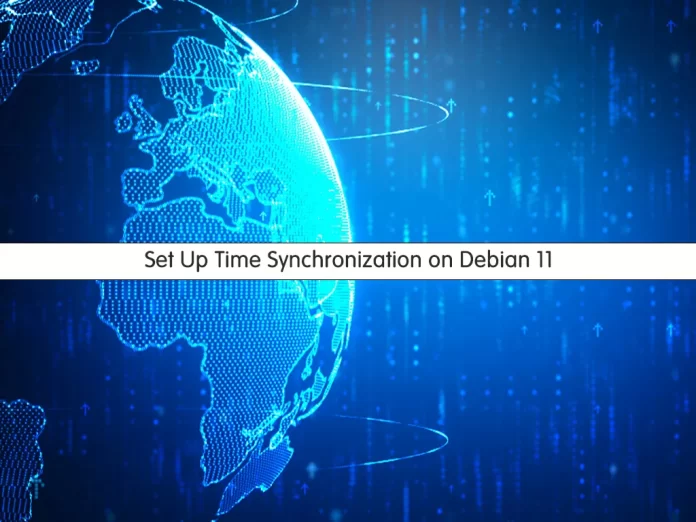 Set Up Time Synchronization on Debian 11