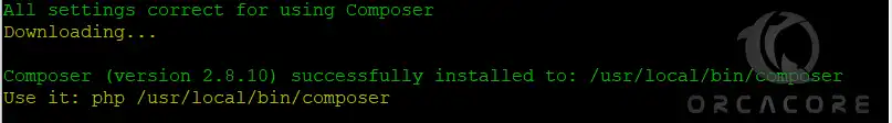 install Composer on AlmaLinux 8