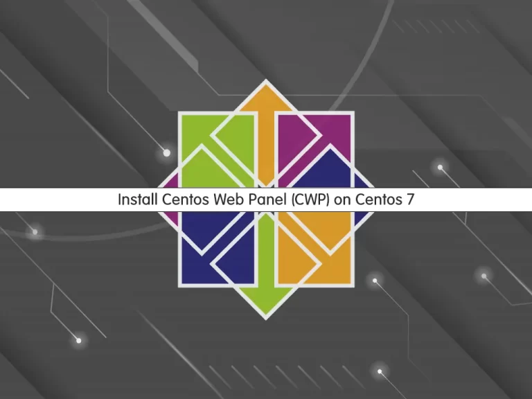 Install Centos Web Panel (CWP) on Centos 7