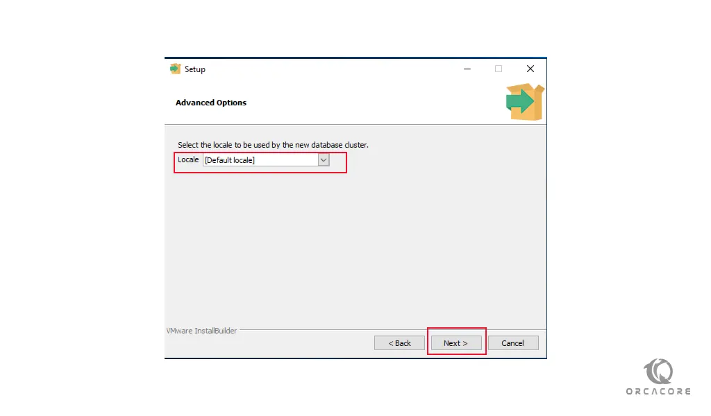 PostgreSQL advanced options on Windows server