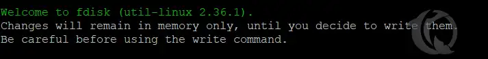Add a new disk partition on Linux