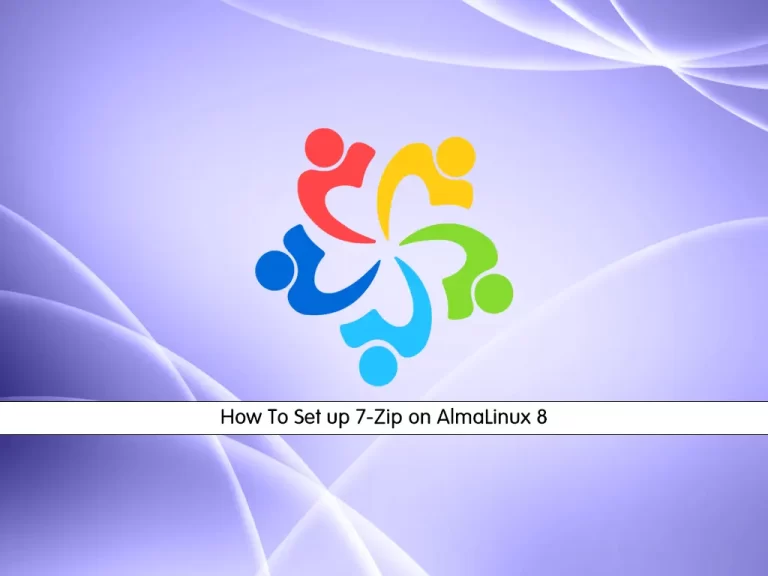 Set up 7-Zip on AlmaLinux 8