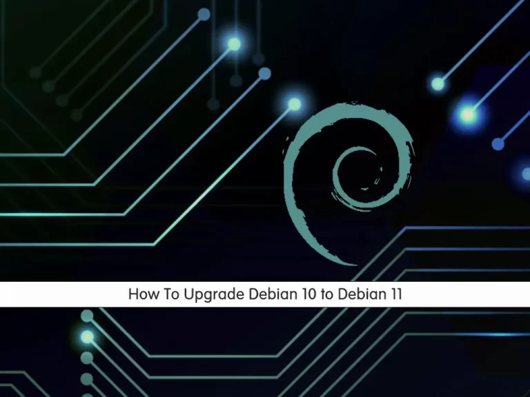 Upgrade Debian 10 to Debian 11