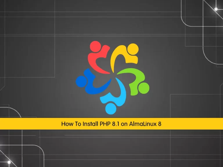 Install PHP 8.1 on AlmaLinux 8