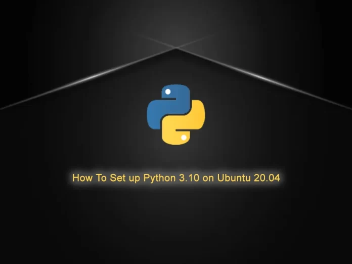Set up Python 3.10 on Ubuntu 20.04