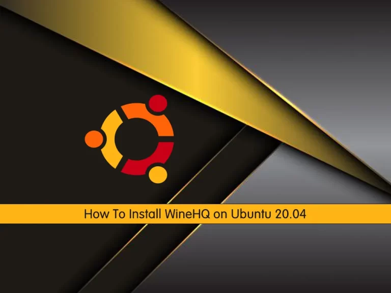 Install WineHQ on Ubuntu 20.04 - orcacore.com