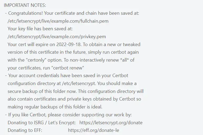 secure Nginx with Let's Encrypt on Debian 11
