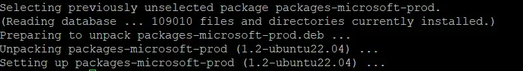 register Microsoft repository GPG keys on Ubuntu