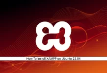 How To Install XAMPP on Ubuntu 22.04