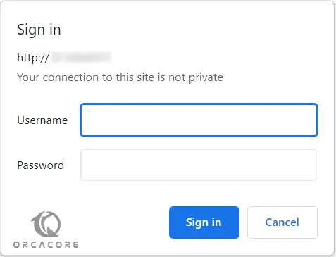 Apache Password Authentication