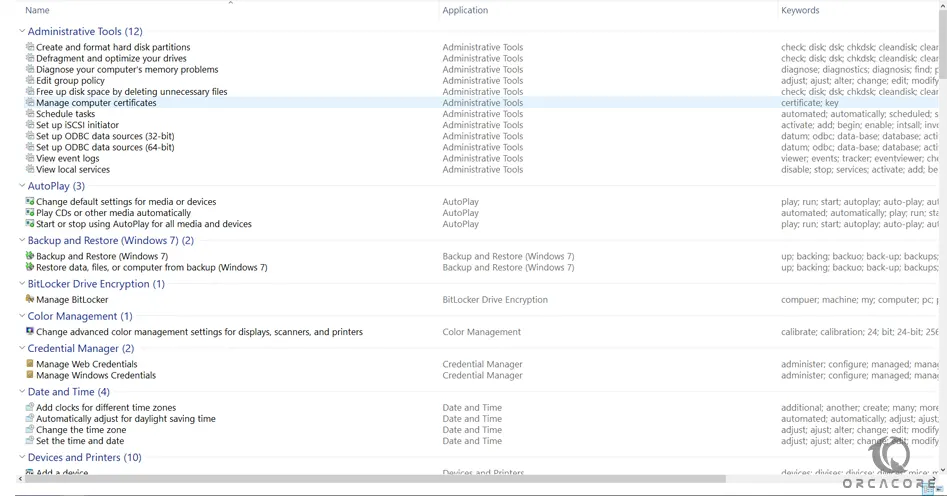 God mode Folder on Windows 11