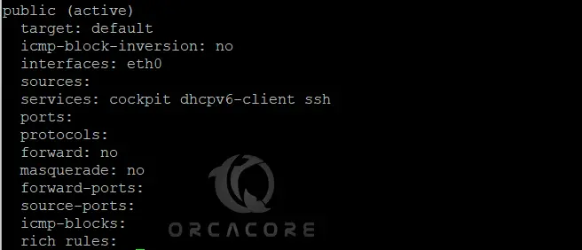 List Open Ports and Services With FirewallD
