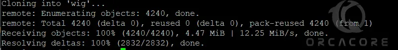 Git clone from GitHub