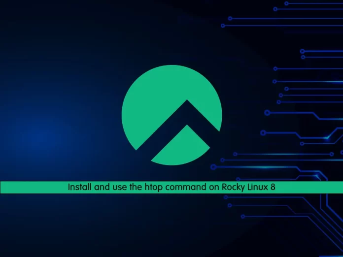 Install and use the htop command on Rocky Linux 8