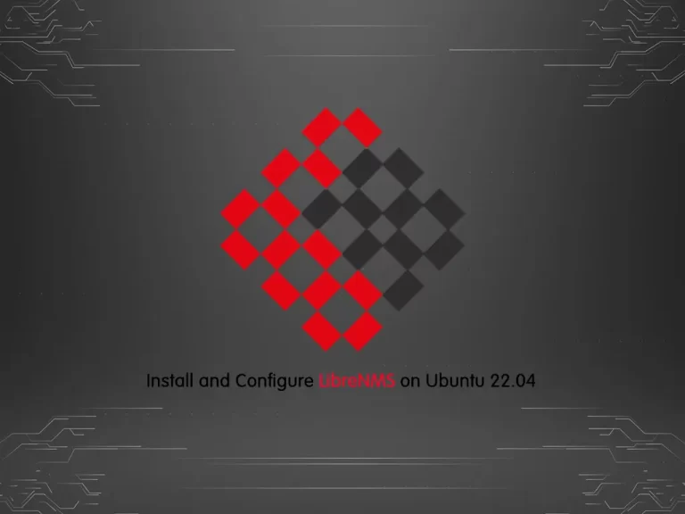 Install and Configure LibreNMS on Ubuntu 22.04