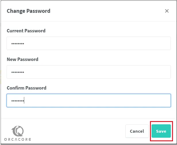 Change NMP user password