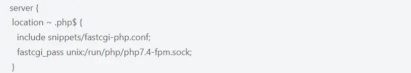example for all server blocks that process PHP files