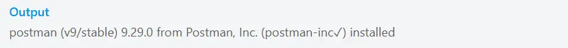 Postman install with Snap