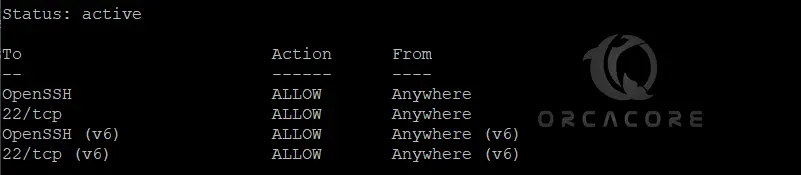 allow SSH traffic on the UFW firewall