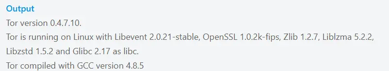 Installing Tor on CentOS 7 