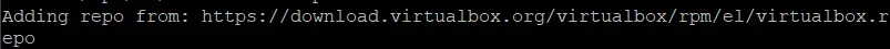 Add VirtualBox Repository on AlmaLinux 8