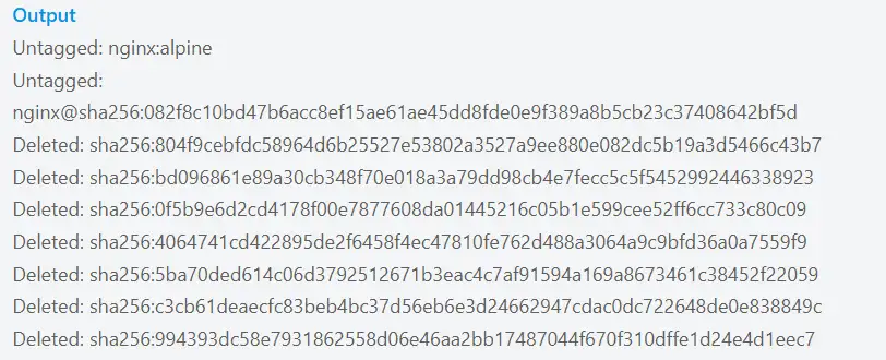 docker compose remove image