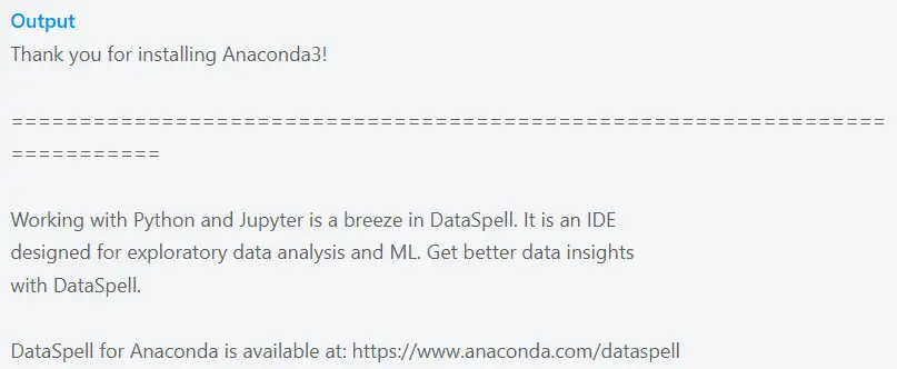 install Anaconda