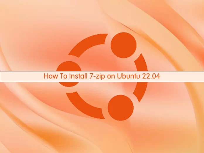 Install 7-zip on Ubuntu 22.04