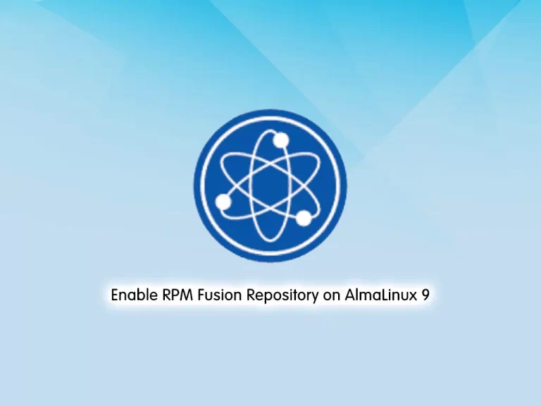 Enable RPM Fusion Repository on AlmaLinux 9