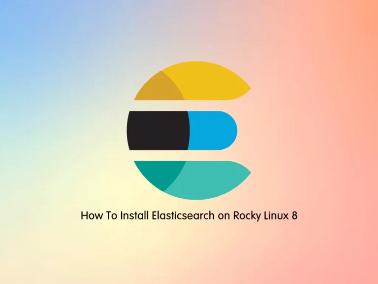 Install Elasticsearch on Rocky Linux 8