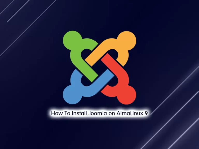 Install and Configure Joomla on AlmaLinux 9