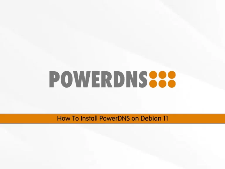 Install PowerDNS on Debian 11