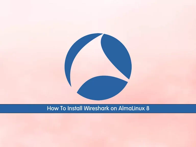 Install wireshark on AlmaLinux 8