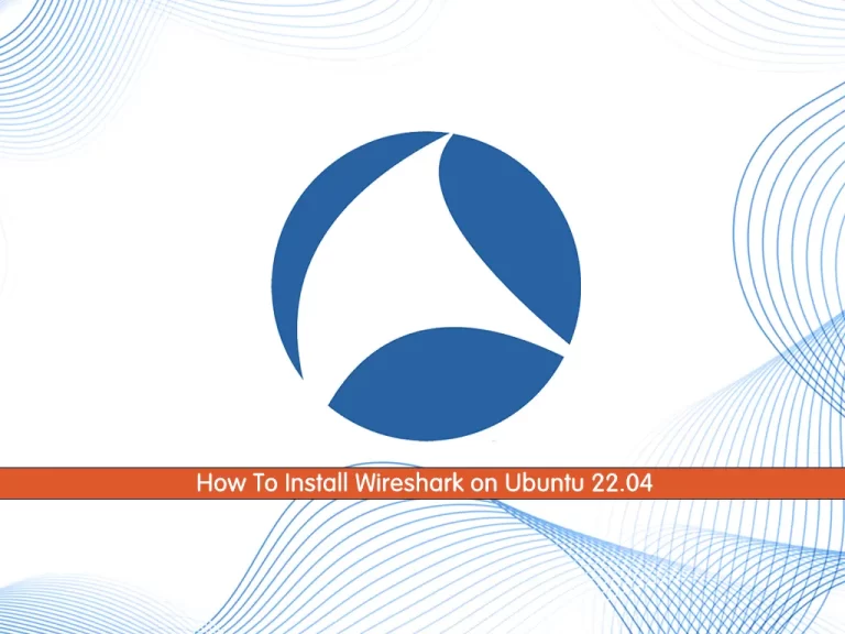 Install Wireshark on Ubuntu 22.04