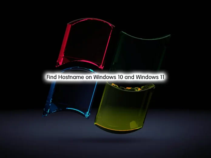 Find Hostname on Windows 10 and Windows 11