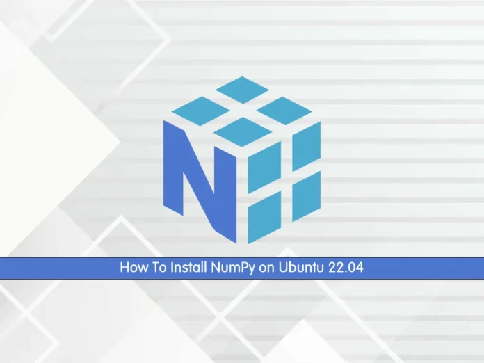 Install NumPy on Ubuntu 22.04