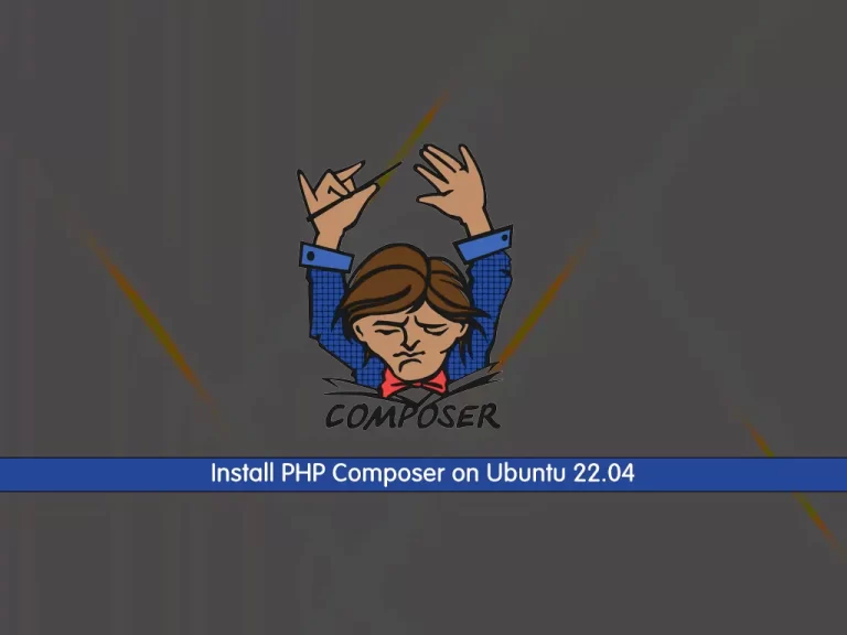 Install PHP Composer on Ubuntu 22.04