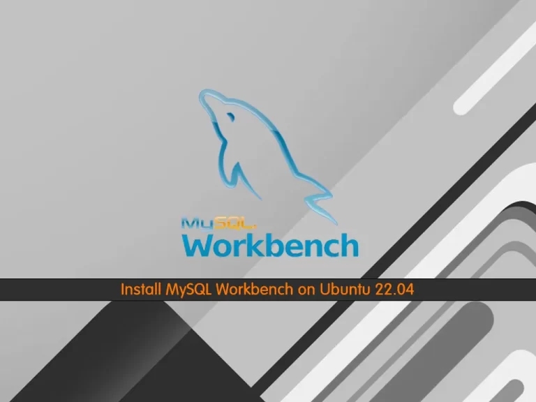 Install MySQL Workbench on Ubuntu 22.04