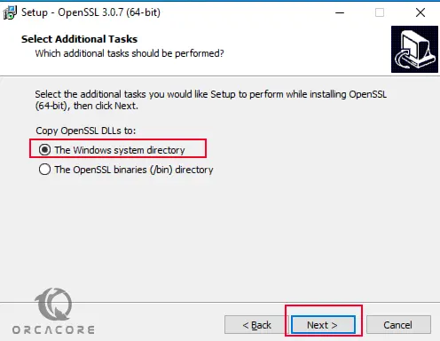 additional tasks for openssl