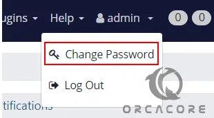 Change default Admin Password OpenNMS