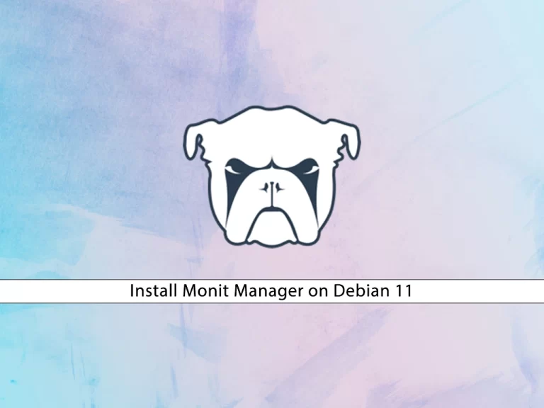 Install Monit Manager on Debian 11