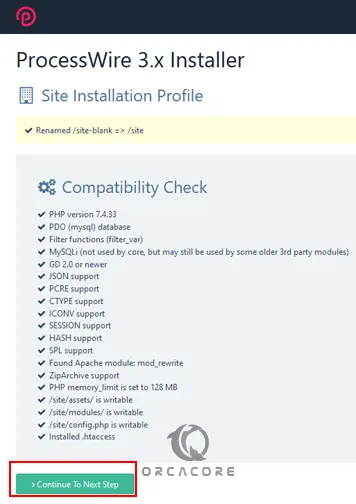 ProcessWire Compatibility Check Debian 11